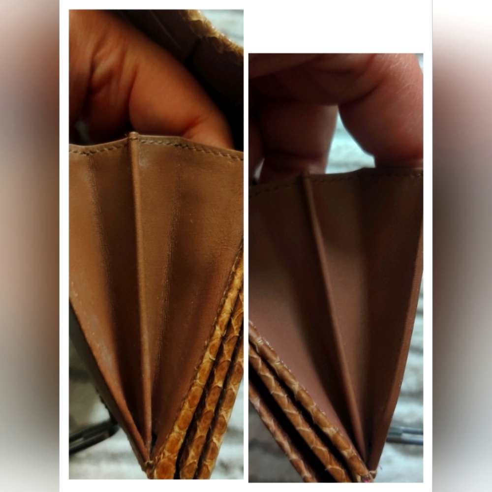 Rare Gucci Python Long Wallet With Hook - image 7